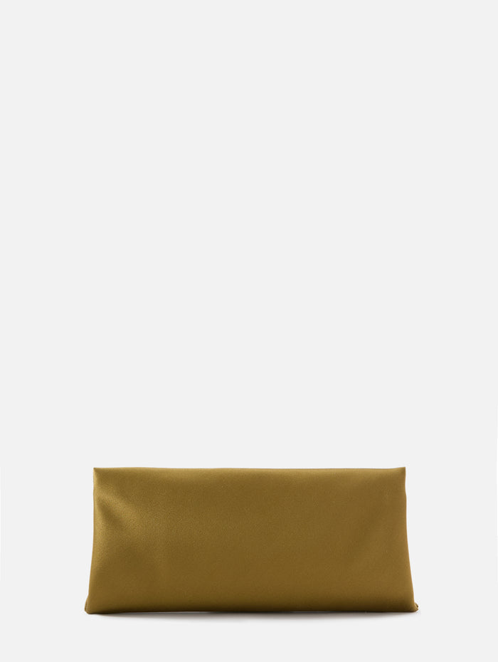 Supple Pochette Bag,SAINT LAURENT,GREEN,Image 1