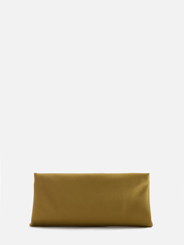 Supple Pochette Bag,SAINT LAURENT,GREEN,Image 1