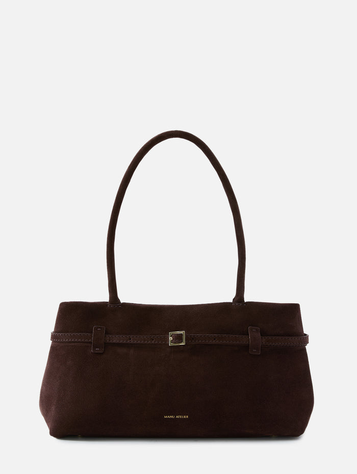 Le Cambon Shoulder Bag,MANU ATELIER,DEEP BROWN,Image 1