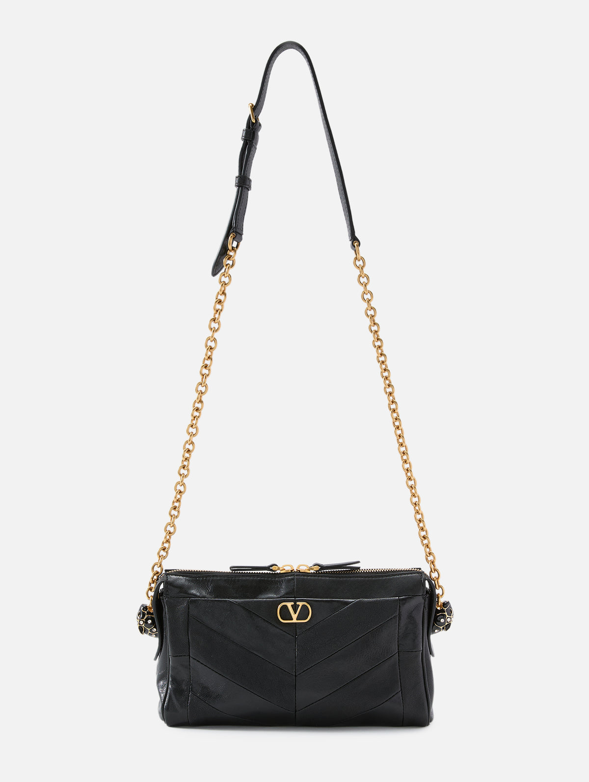 Panthea Shoulder Bag,VALENTINO GARAVANI,NERO,Image 1