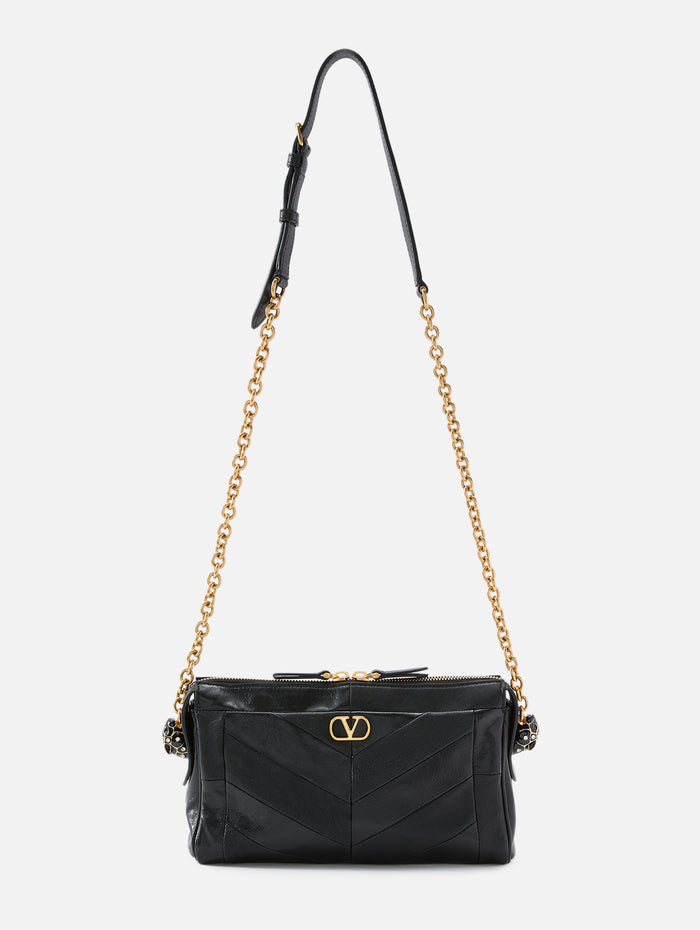 Panthea Shoulder Bag,VALENTINO GARAVANI,NERO,Image 1