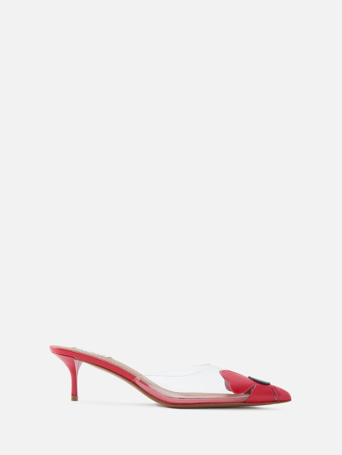 Bloom Mule,ALAIA,RED BLOOM,Image 1