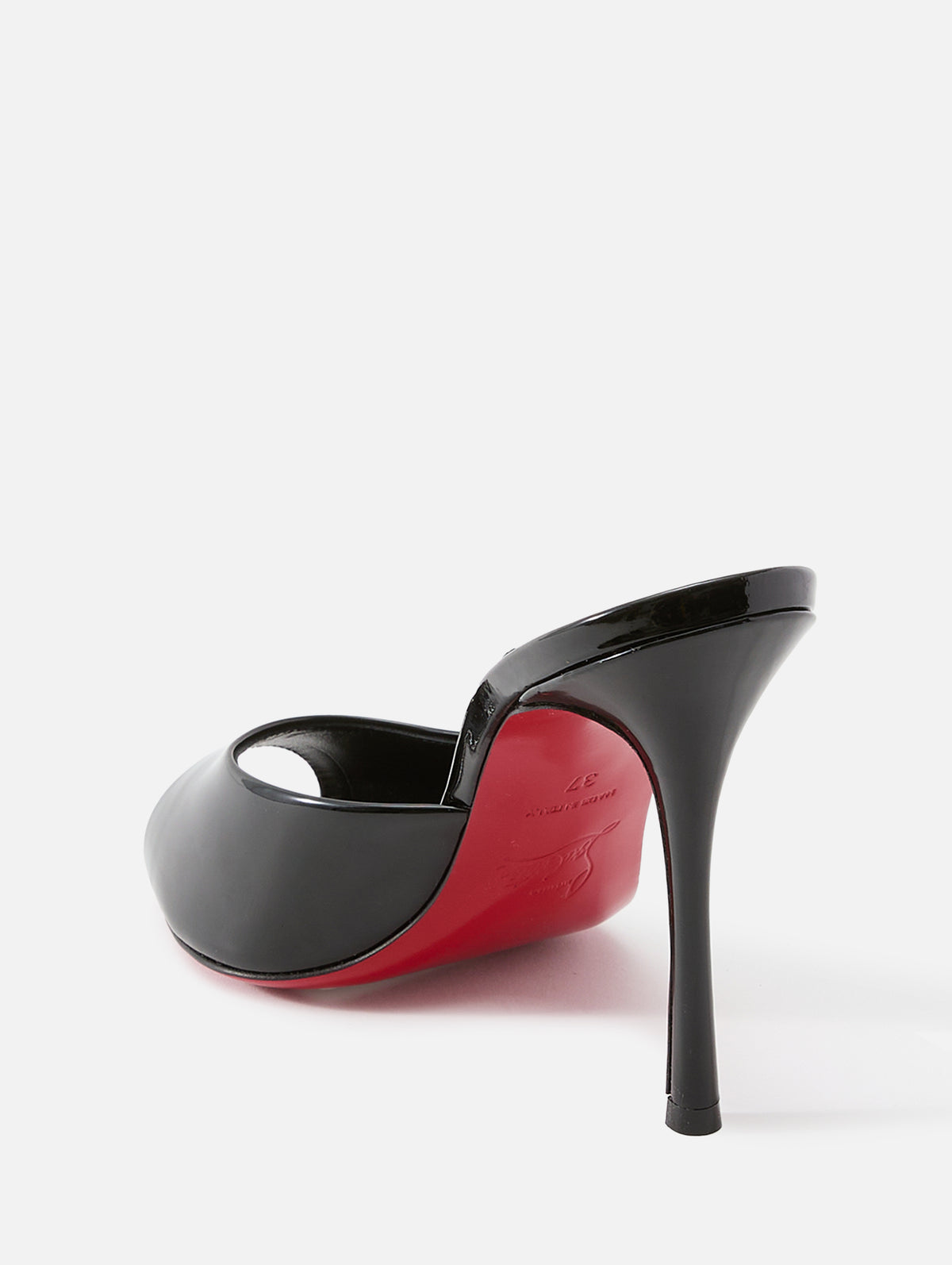 Miss Z Sling Heel 100mm,CHRISTIAN LOUBOUTIN,BLACK,Image 3