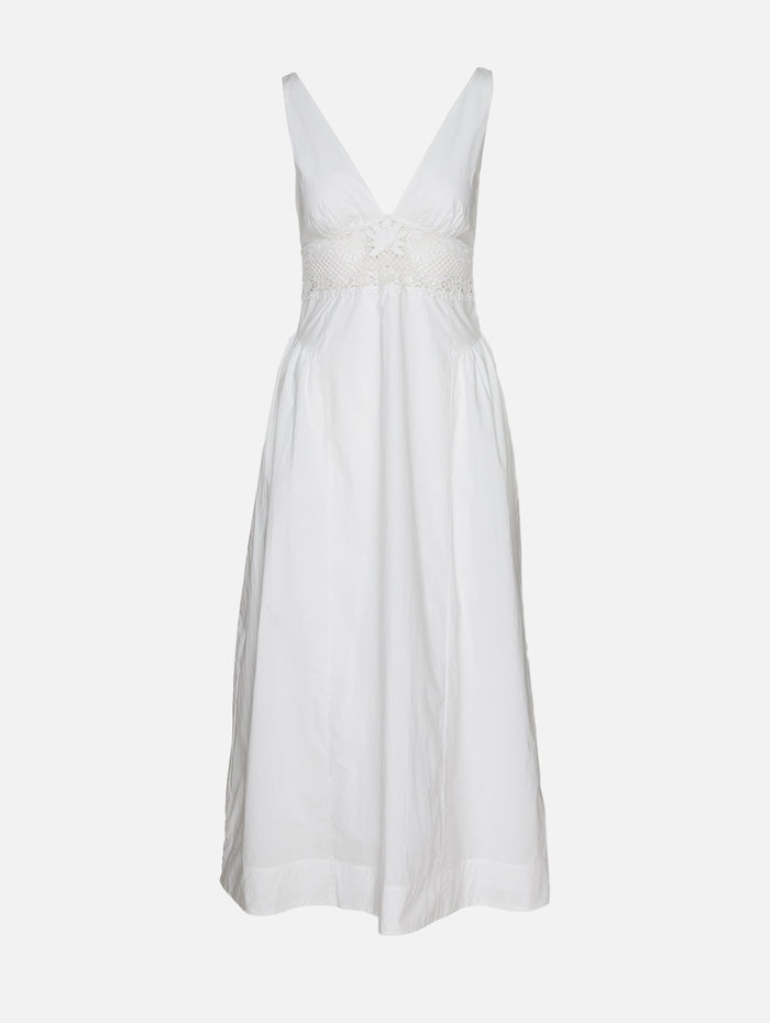 Veda Dress,POSSE,VINTAGE WHITE,Image 1