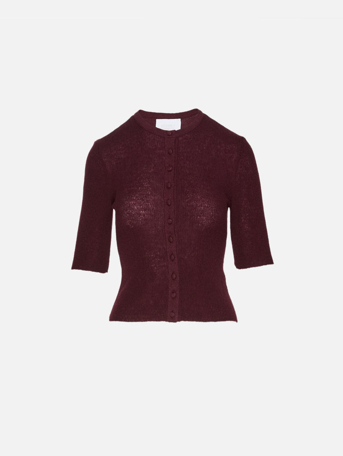 Tabitha Cardigan,CITIZENS OF HUMANITY,BURGUNDY,Image 1