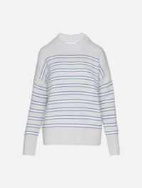 Marin Sweater,LA LIGNE,STONE CREAM DENIM BLUE,Image 2