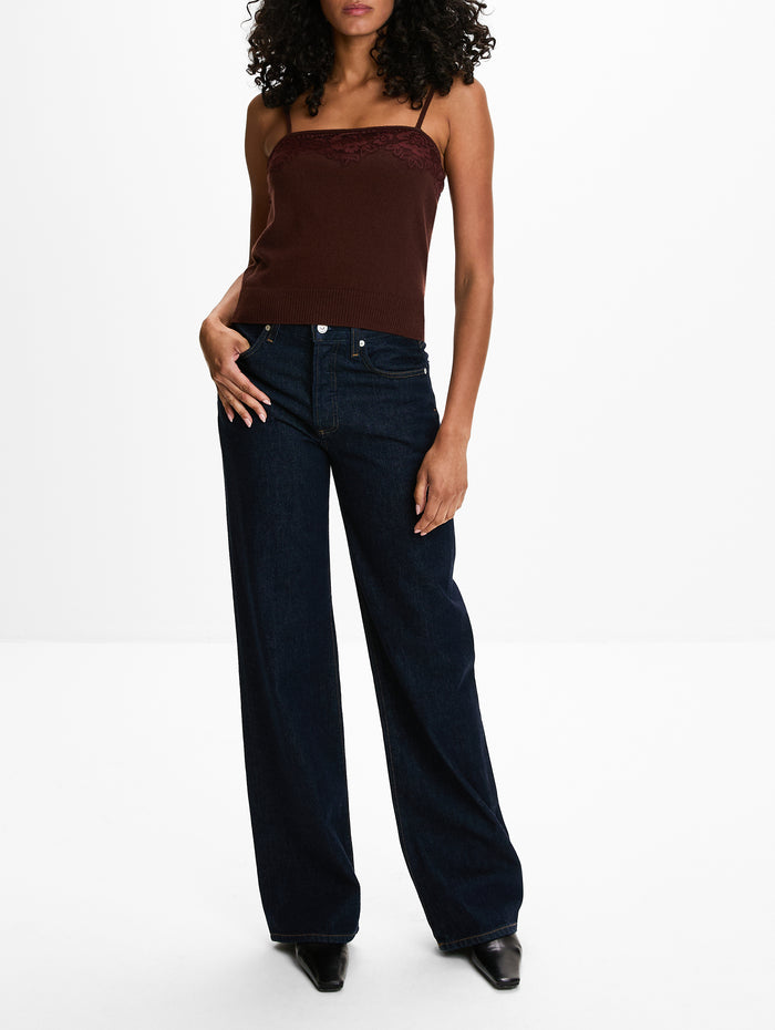 Josie Cami Top,SABLYN,CINNABAR,Image 1