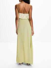 Cami Dress,CHLOÉ,DUSTY GREEN,Image 4