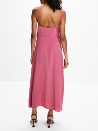 Lace Trimmed Silk Dress,CHLOÉ,MAUVEWOOD,Image 4
