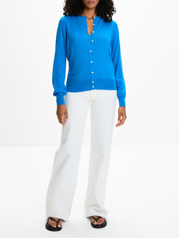 Finn Cardigan,POSSE,BRIGHT BLUE,Image 1