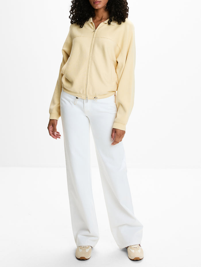 Windbreaker Jacket,GUEST IN RESIDENCE,BUTTER,Image 1