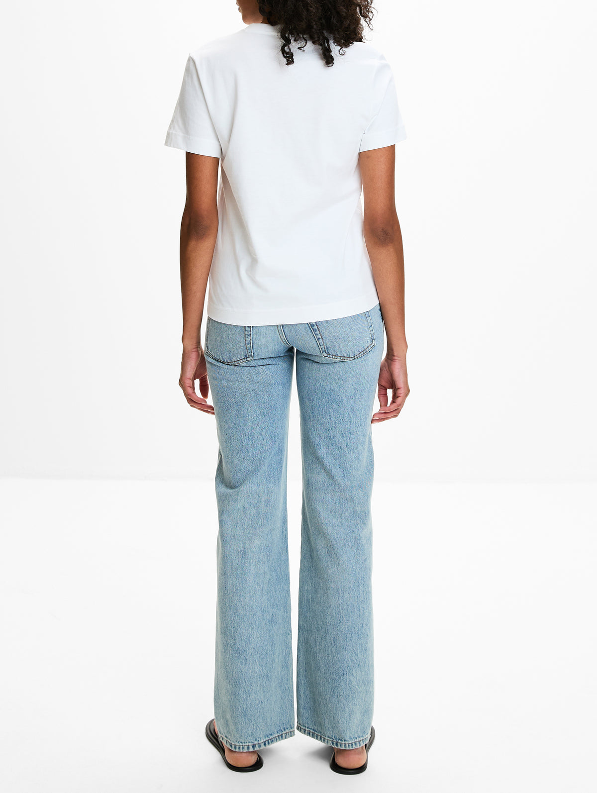 Gros Grain Short Sleeve T Shirt,JACQUEMUS,WHITE,Image 3
