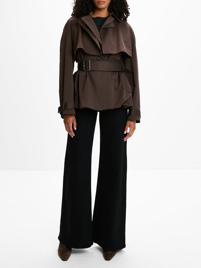 Jacket,LOEWE,BROWN,Image 1