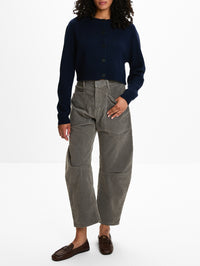 Shon Corduroy Pant,NILI LOTAN,SAGE GREY,Image 2