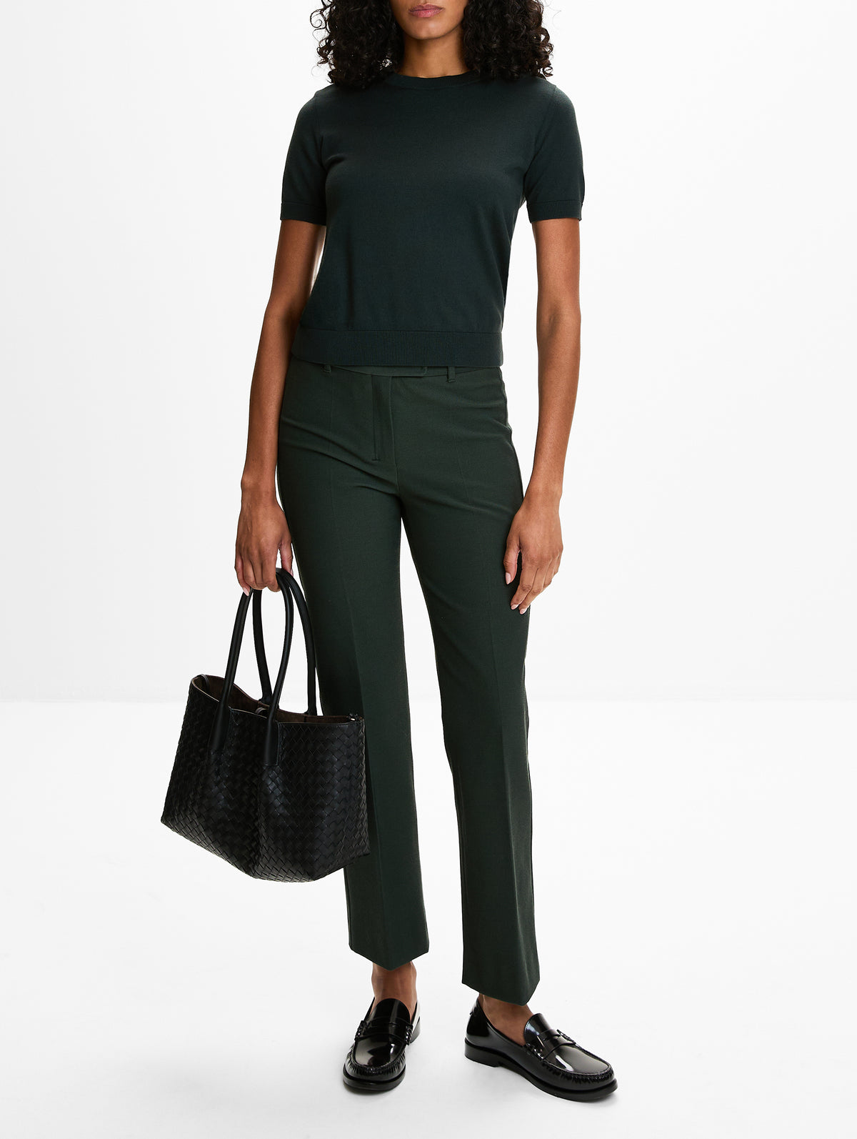 Long Trouser,MAX MARA,GREEN,Image 2