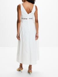 Veda Dress,POSSE,VINTAGE WHITE,Image 4