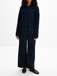 Elsie Polo Sweater,SABLYN,MIDNIGHT NAVY,Image 2