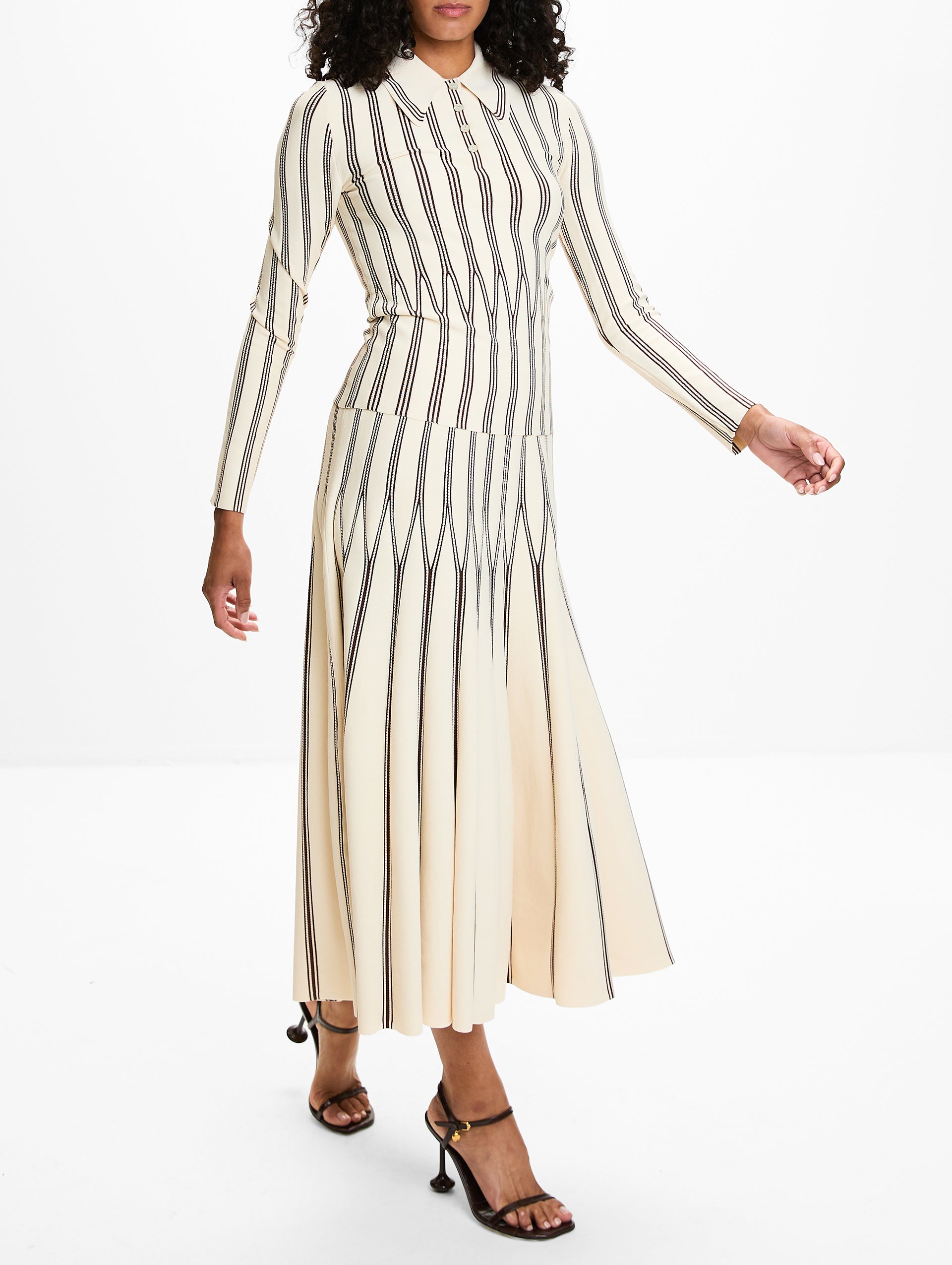 Valiant Striped Midi Skirt | ZIMMERMANN | elysewalker