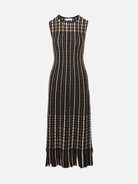 Amina Knit Dress,ULLA JOHNSON,NOCTIS,Image 1