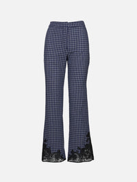 Maya Embroidered Pant,CHRISTOPHER ESBER,INKED CHECK,Image 2