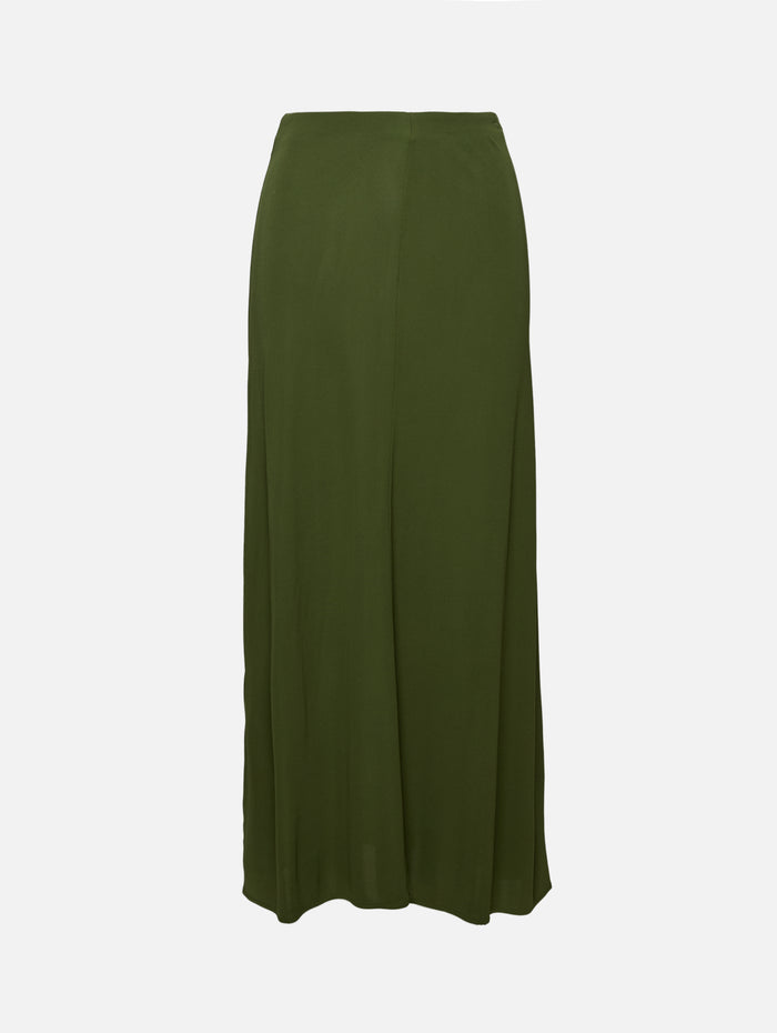 Merce Maxi Skirt,APIECE APART,CYPRESS,Image 1