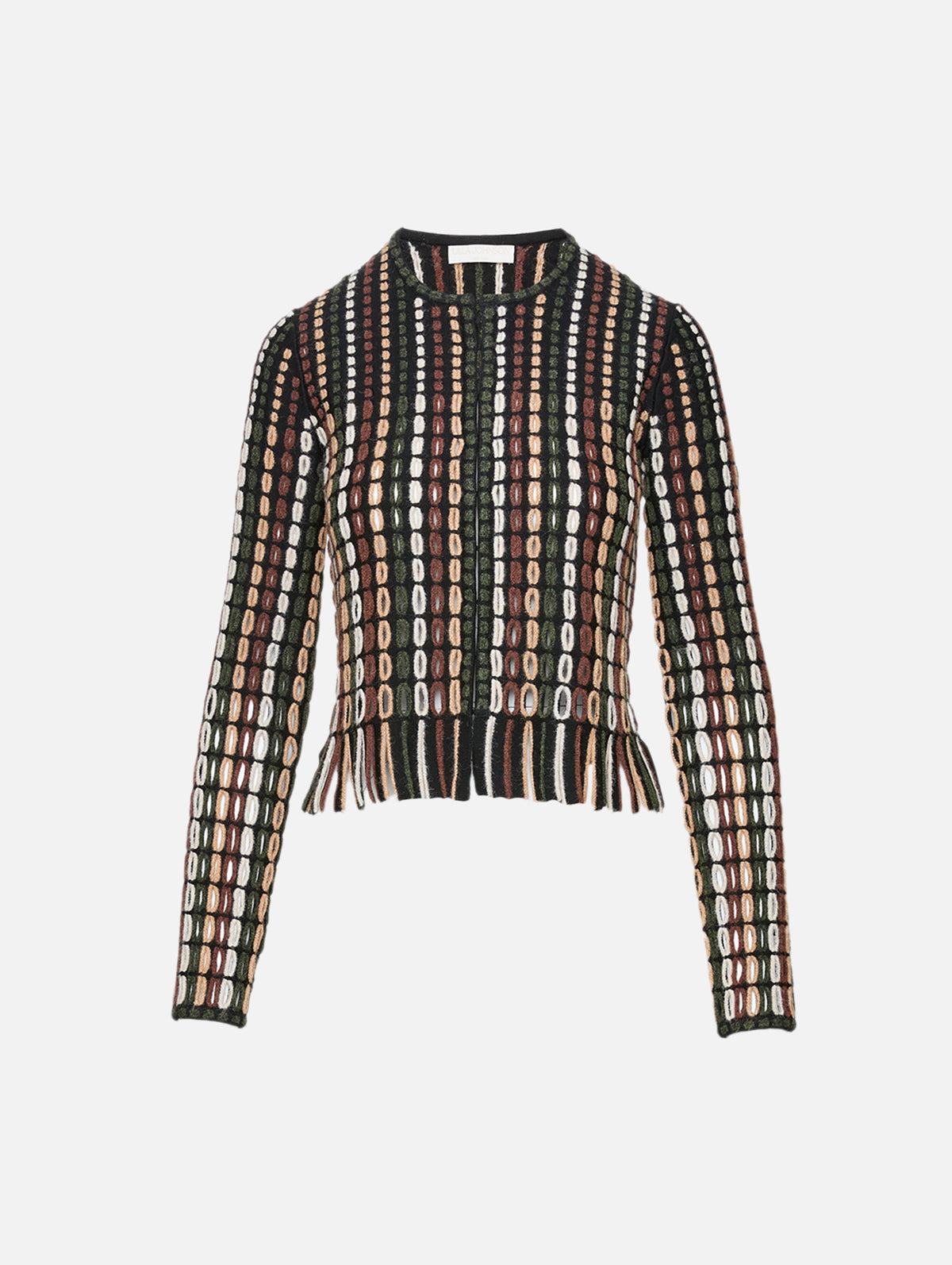 Zora Knit Cardigan,ULLA JOHNSON,NOCTIS,Image 1