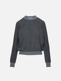 Ziggy Sweatshirt,PERFECTWHITETEE,DARK HEATHER GREY,Image 2