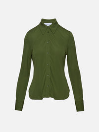 Merce Button Up Top,APIECE APART,CYPRESS,Image 1