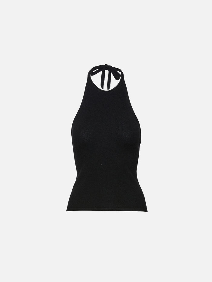 Rae Halter Tank Top,CHRISTOPHER ESBER,BLACK,Image 1