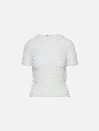 Polly Top,KHAITE,CHALK,Image 2