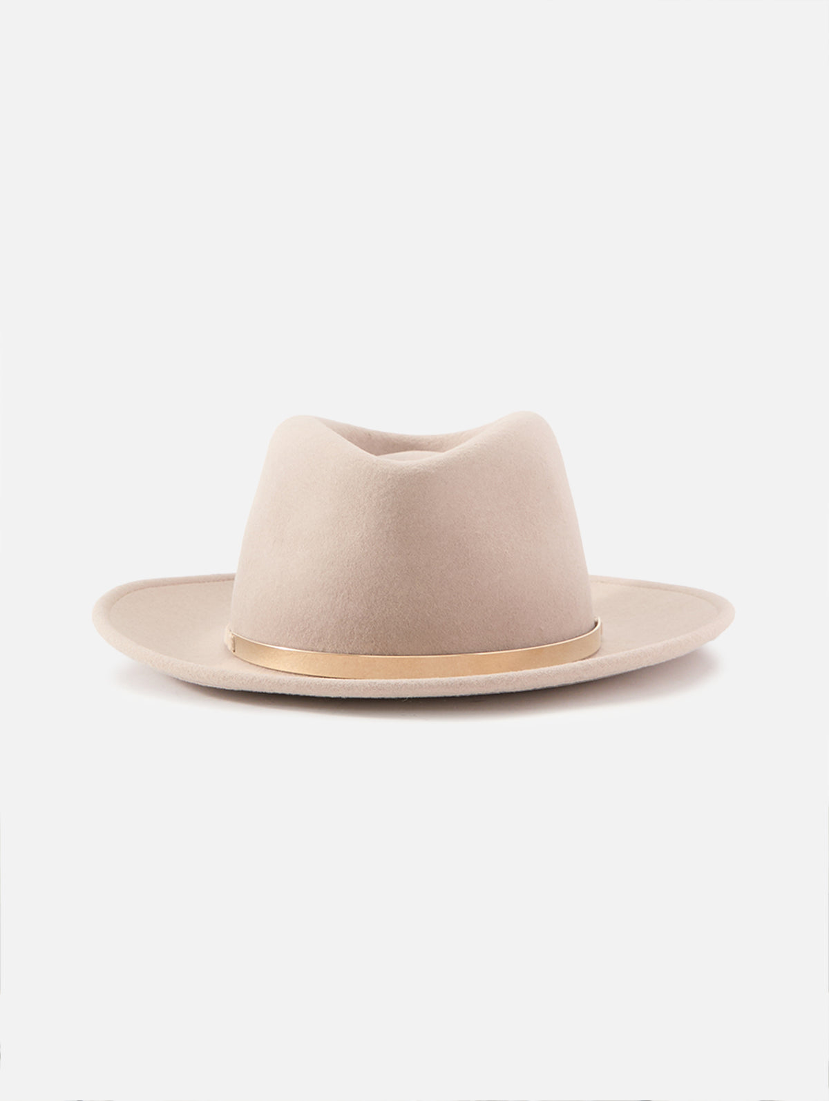 Gold Band Hat,ELEVENTY,SAND,Image 1