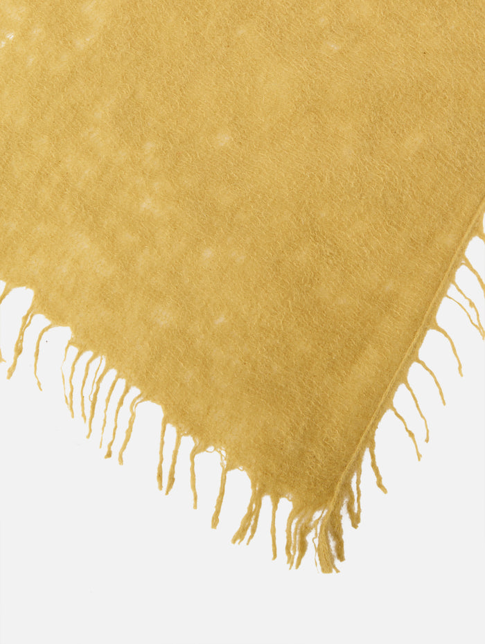 Cashmere Felted Stole,COMMUNITE,OLIVE,Image 1