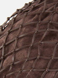 Macrame Pouch,SAVETTE,COFFEE,Image 3