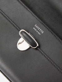 Symmetry Pochette Bag,SAVETTE,BLACK,Image 3