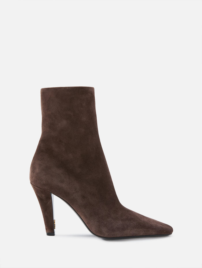 Jill Bootie 95mm,SAINT LAURENT,BEAR BROWN,Image 1