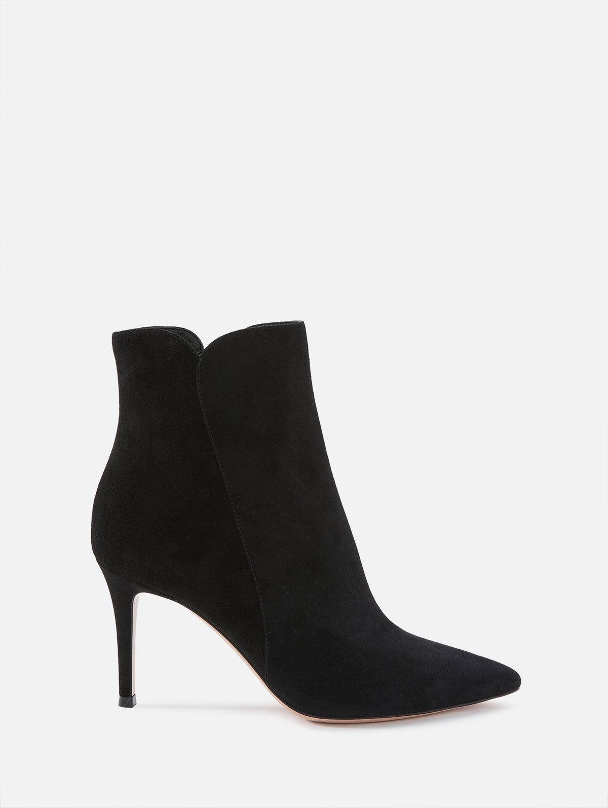 Levy Bootie,GIANVITO ROSSI,BLACK,Image 1