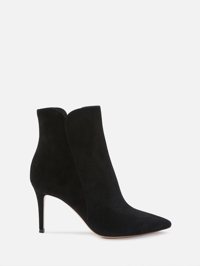 Levy Bootie,GIANVITO ROSSI,BLACK,Image 1