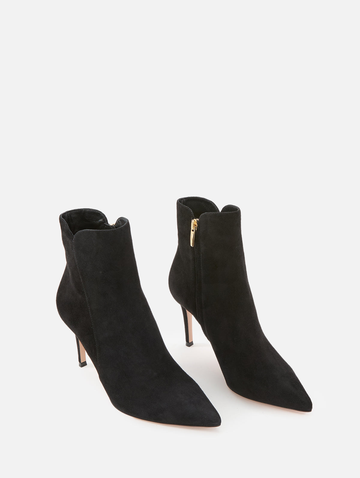 Levy Bootie,GIANVITO ROSSI,BLACK,Image 2