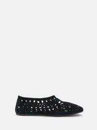 Neo Vienne Slipper,ALAIA,NOIR,Image 1