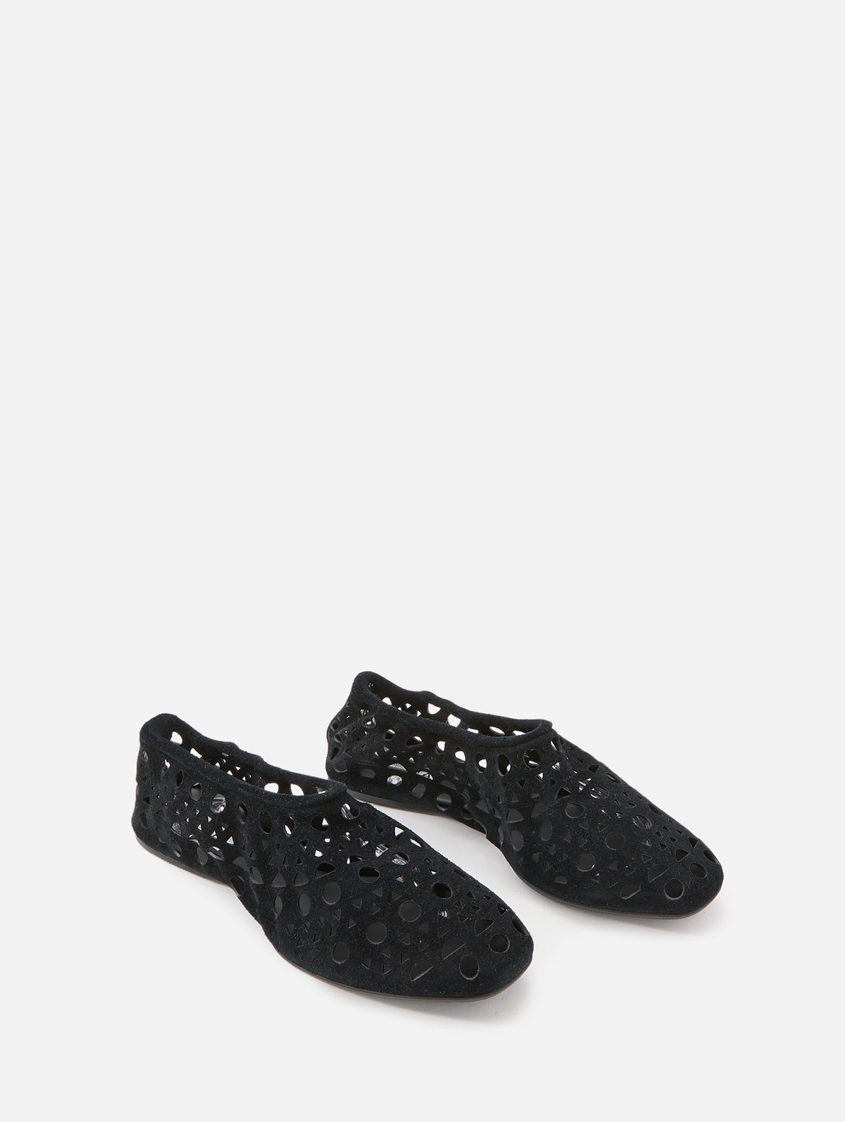 Neo Vienne Slipper,ALAIA,NOIR,Image 2