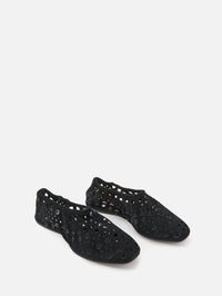 Neo Vienne Slipper,ALAIA,NOIR,Image 2