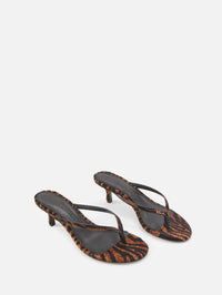 Tash 50 Mule Heel,BLACK SUEDE STUDIO,BROWN ZEBRA,Image 2