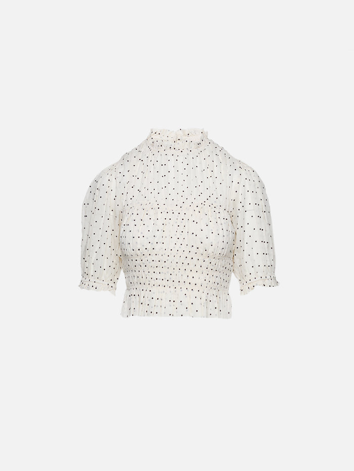 Rae Top,ULLA JOHNSON,BLANC,Image 1