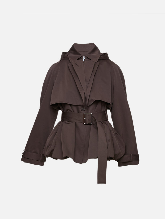 Jacket,LOEWE,BROWN,Image 1
