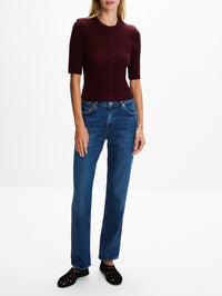 Tabitha Cardigan,CITIZENS OF HUMANITY,BURGUNDY,Image 2