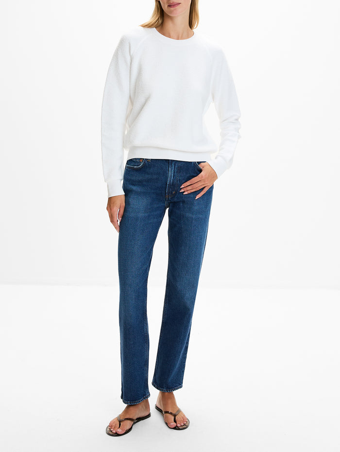 Ziggy Sweatshirt,PERFECTWHITETEE,WHITE,Image 1