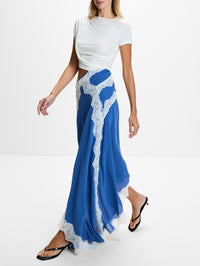 Verve Twisted Tee Dress,CHRISTOPHER ESBER,AZURITE/WHITE,Image 3