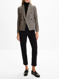 Double Breasted Blazer,ELEVENTY,AMETHYST,Image 2