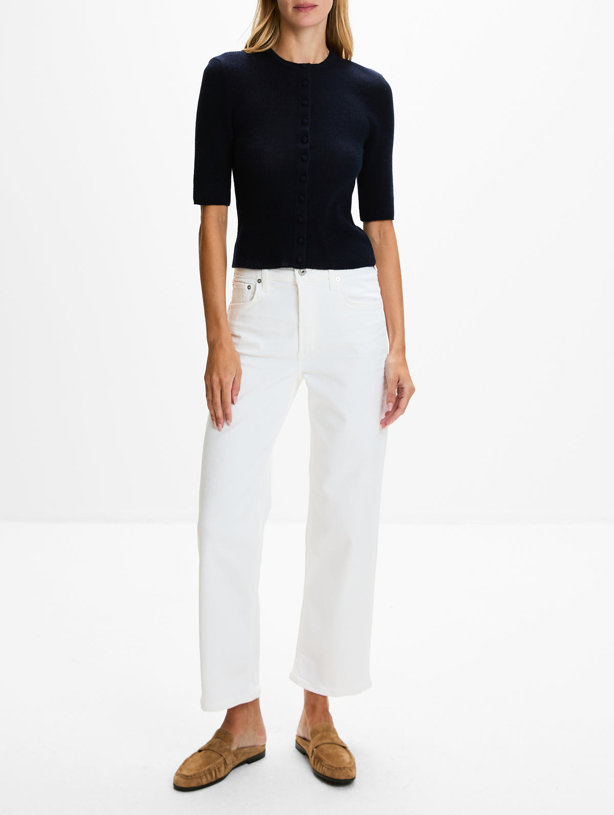 Palma Straight Jean,CITIZENS OF HUMANITY,SOFT WHITE,Image 2