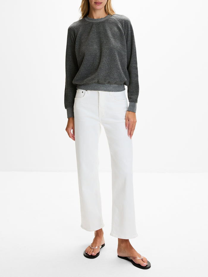 Ziggy Sweatshirt,PERFECTWHITETEE,DARK HEATHER GREY,Image 1